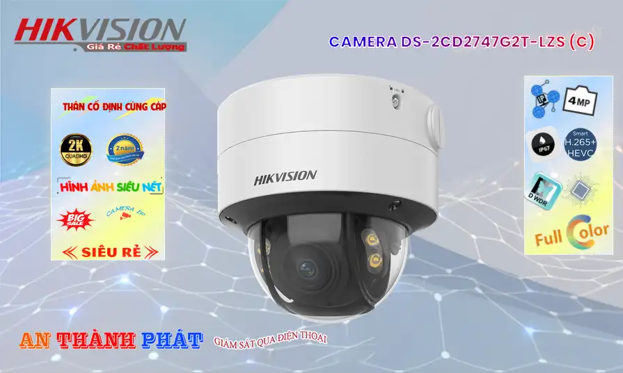 Hikvision DS-2CD2747G2T-LZS(C) Siêu rẻ