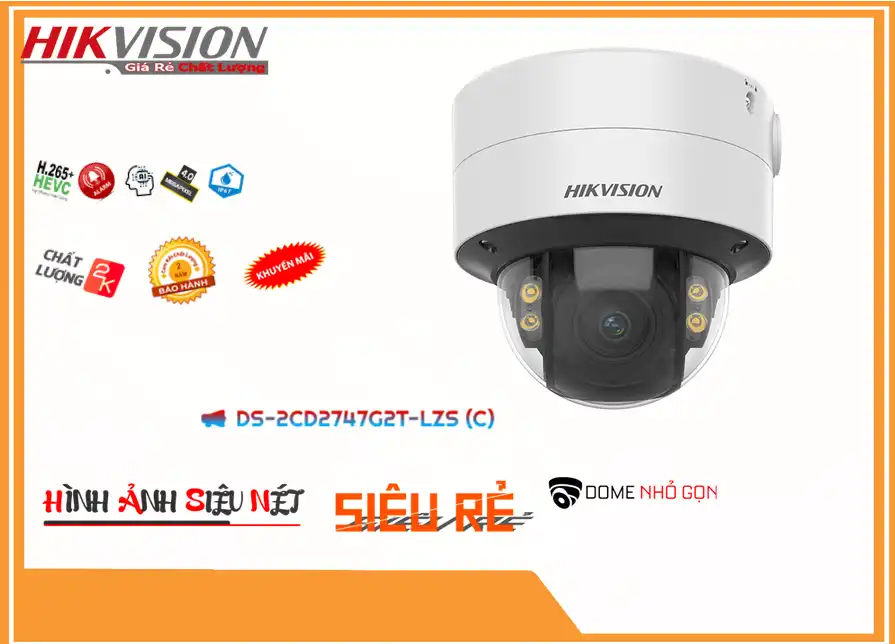Hikvision DS-2CD2747G2T-LZS(C) Siêu rẻ