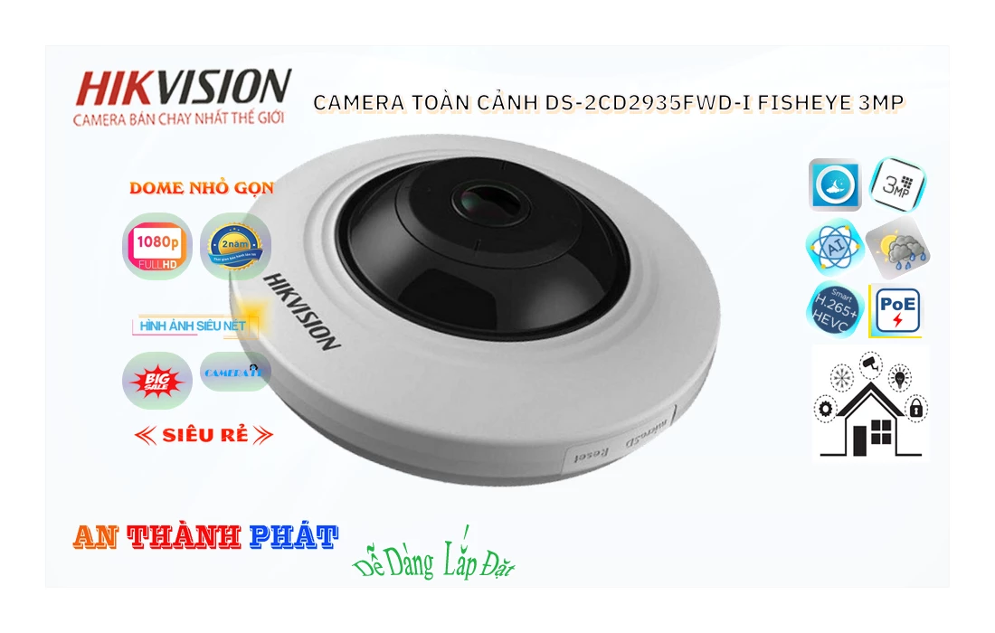 DS-2CD2935FWD-I Camera Hikvision