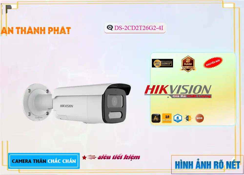 Camera DS-2CD2T46G2-4I Hikvision