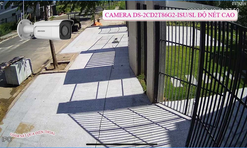 Camera Hikvision IP POEDS-2CD2T86G2-ISU/SL