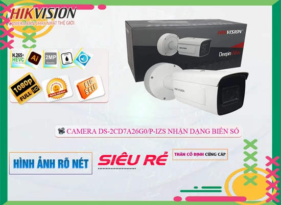 Camera Hikvision DS-2CD7A26G0/P-IZS Tiết Kiệm