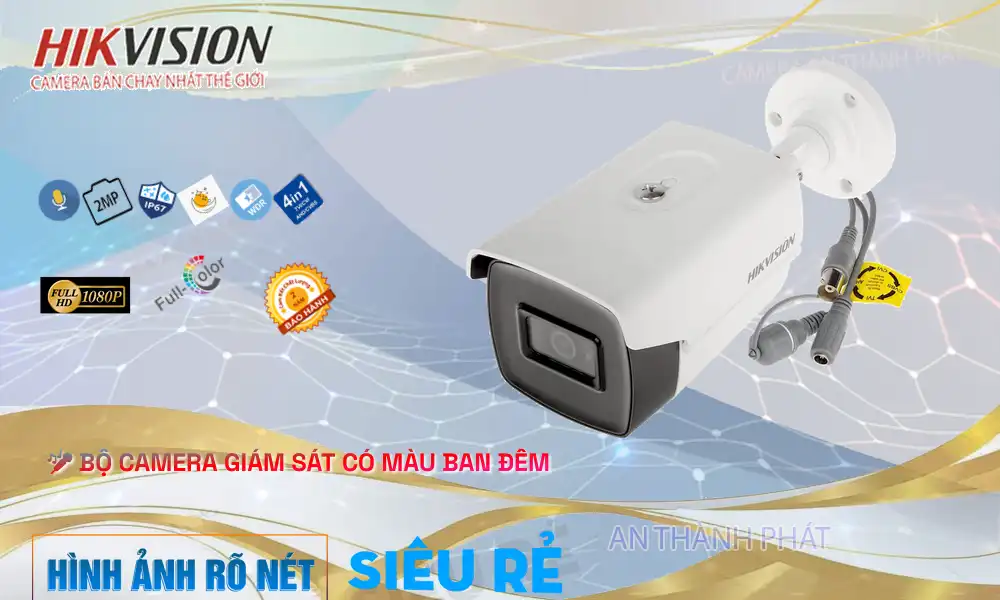DS-2CE10DF0T-FS Camera Giá Rẻ Hikvision