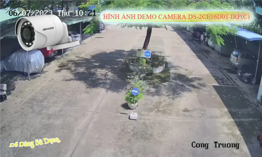 DS-2CE16D0T-IRP(C) Camera Giám Sát Công Nghệ Mới
