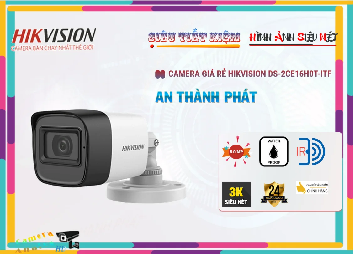 Camera DS-2CE16H0T-ITF Hikvision