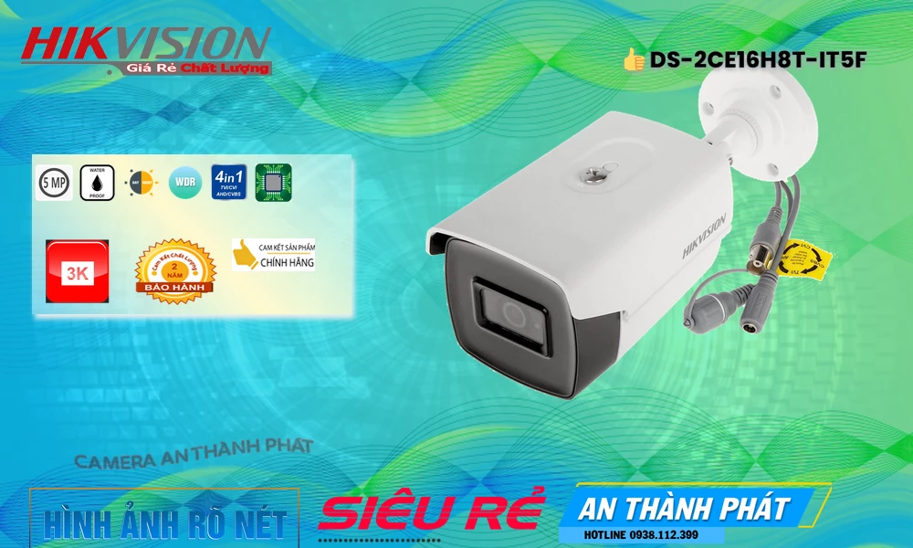 DS-2CE16H8T-IT5F Hikvision Với giá cạnh tranh