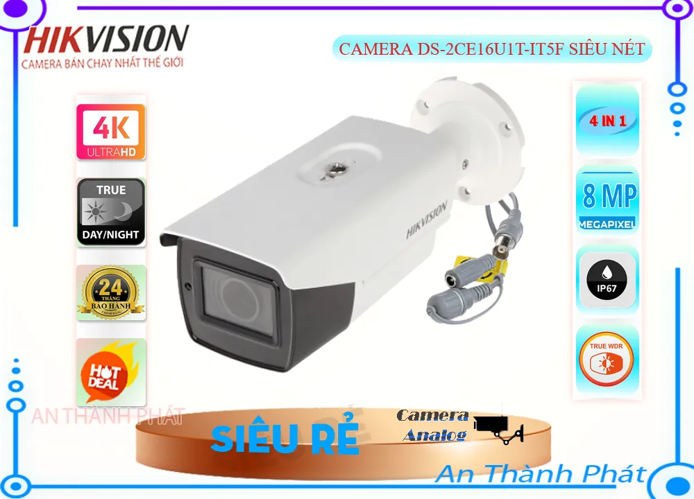 ❂  Camera DS-2CE16U1T-IT5F Đang giảm giá