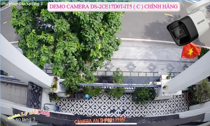 Camera Hikvision Chất Lượng HD Anlog DS-2CE17D0T-IT5 (C)