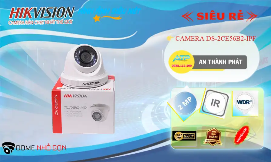Camera DS-2CE56B2-IPF Hikvision