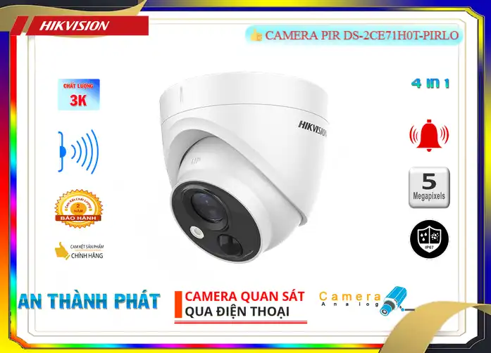 Camera Hikvision Chất Lượng DS-2CE71H0T-PIRLO