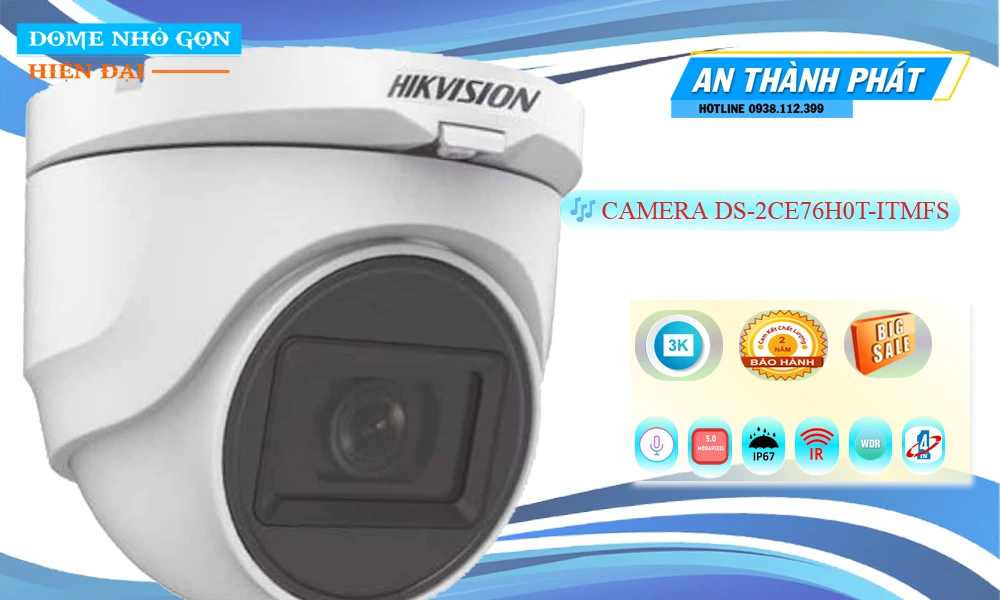 DS-2CE76H0T-ITMFS Camera Hikvision