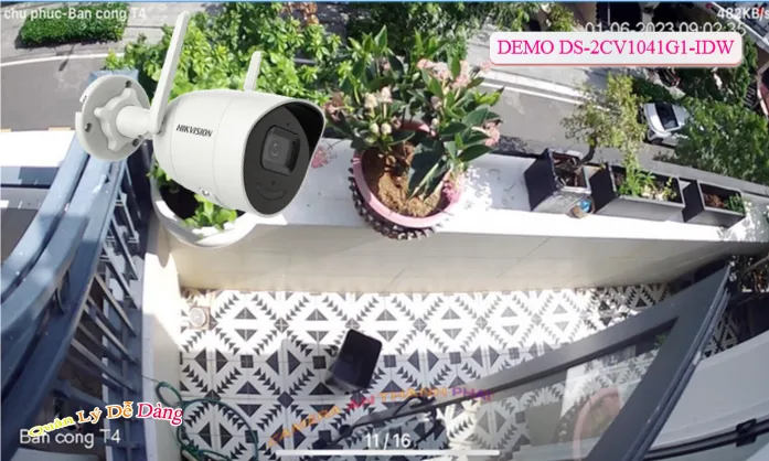 DS-2CV1041G1-IDW Camera Hikvision ✽
