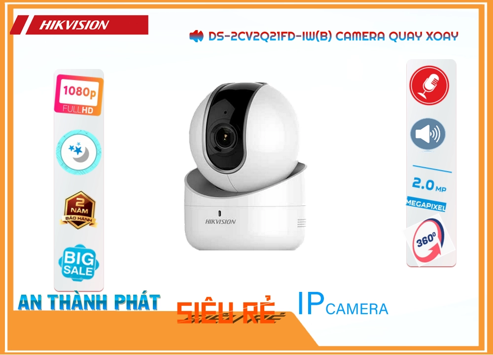 Camera DS-2CV2Q21FD-IW(B) Hikvision
