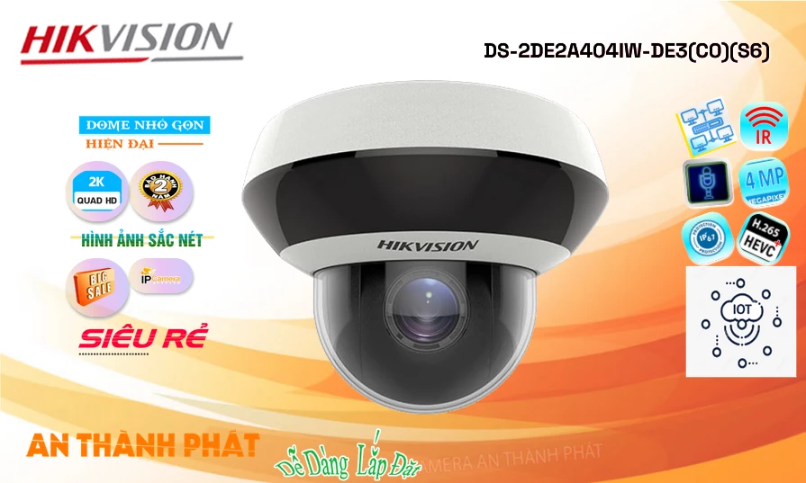 DS-2DE2A404IW-DE3(C0)(S6) Camera Hikvision