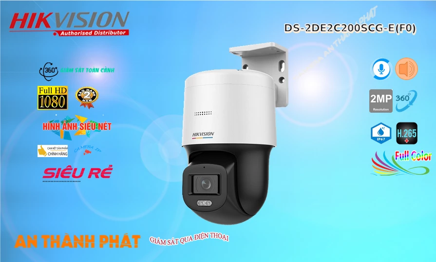 DS-2DE2C200SCG-E(F0) sắc nét Hikvision