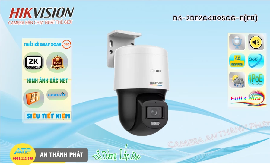 DS-2DE2C400SCG-E(F0) Camera Hikvision