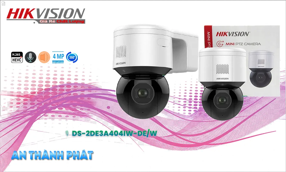 DS-2DE3A404IW-DE/W Camera Hikvision Công Nghệ Mới