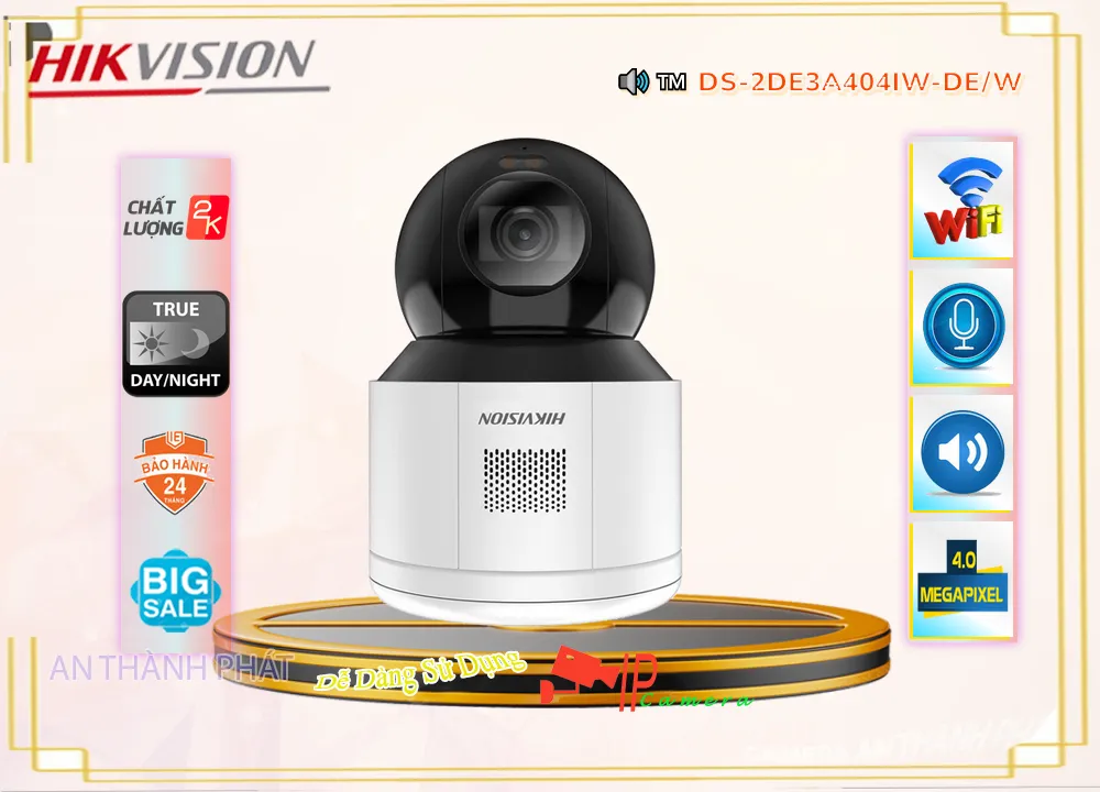Camera Hikvision DS-2DE3A404IW-DE/W,thông số DS-2DE3A404IW-DE/W,DS 2DE3A404IW DE/W,Chất Lượng