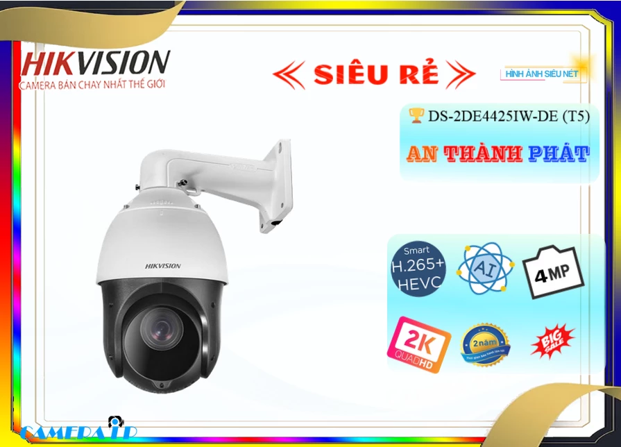 Camera Hikvision DS-2DE4425IW-DE(T5),thông số DS-2DE4425IW-DE(T5),DS 2DE4425IW DE(T5),Chất Lượng