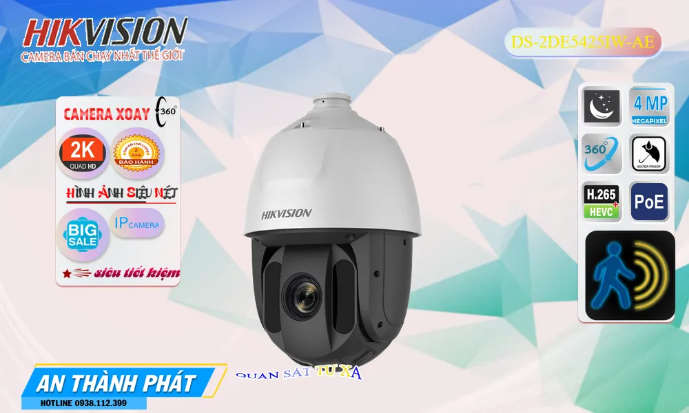 Camera Hikvision DS-2DE5425IW-AE