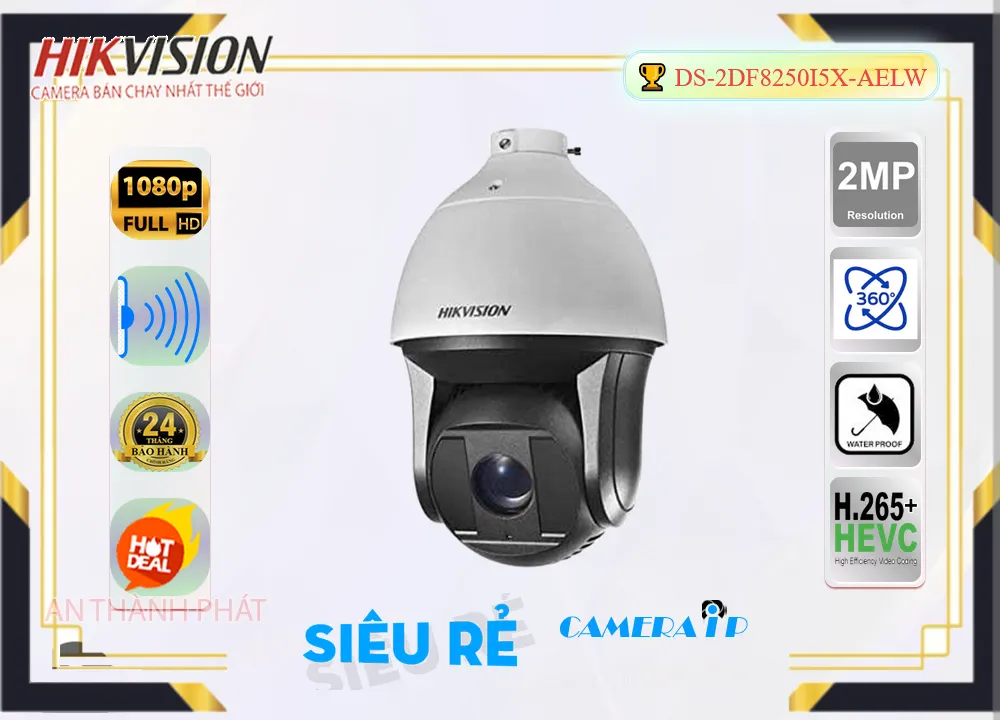 DS-2DF8250I5X-AELW sắc nét Hikvision ➠