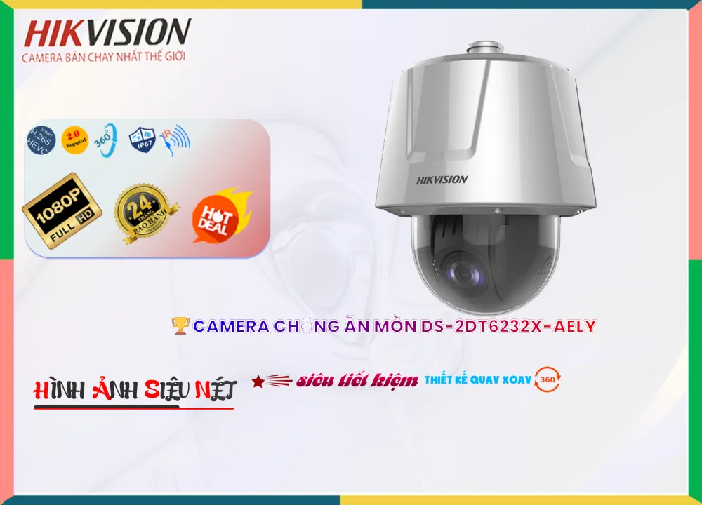 ✅ DS-2DT6232X-AELY Camera An Ninh Giá rẻ