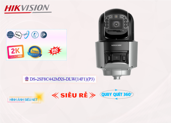 DS 2SF8C442MXS DLW 14F1 P3,Camera Giá Rẻ Hikvision DS-2SF8C442MXS-DLW 14F1 P3 Giá rẻ,Chất Lượng DS-2SF8C442MXS-DLW 14F1