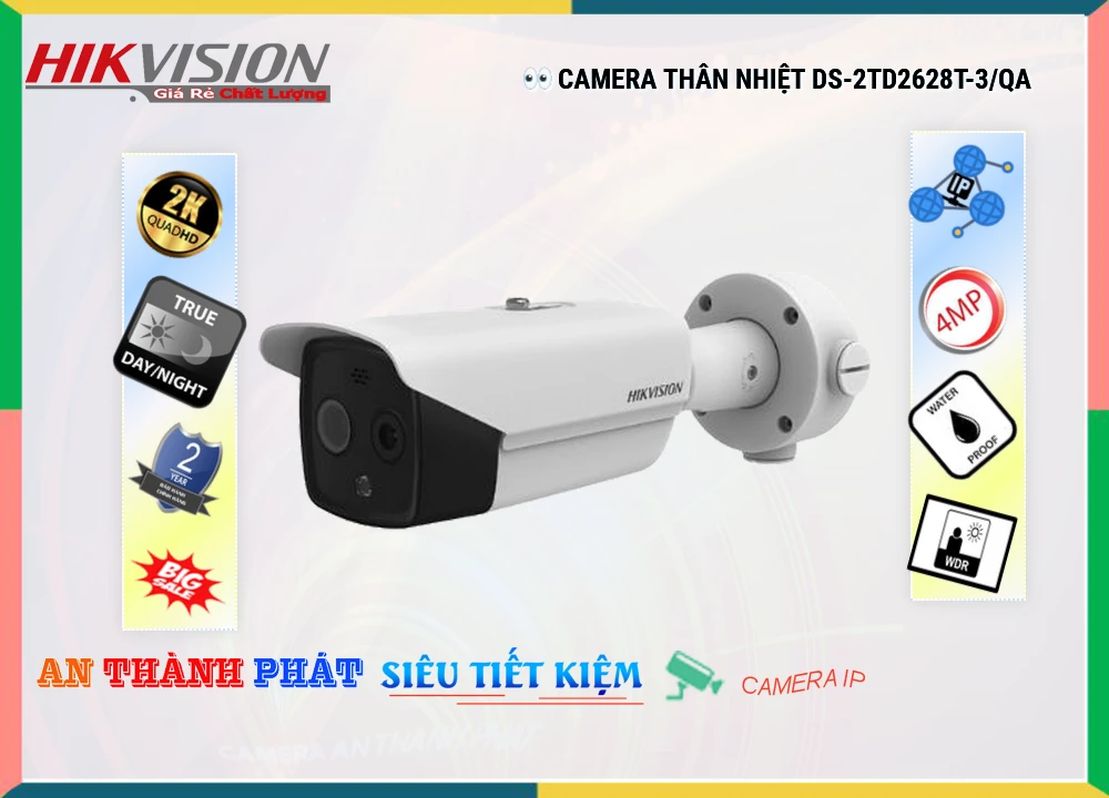 Camera Hikvision DS-2TD2628T-3/QA,Giá DS-2TD2628T-3/QA,DS-2TD2628T-3/QA Giá Khuyến Mãi,bán DS-2TD2628T-3/QA Sắc Nét