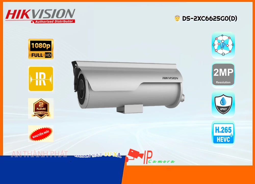 DS-2XC6625G0(D) Hikvision Thiết kế Đẹp ✅