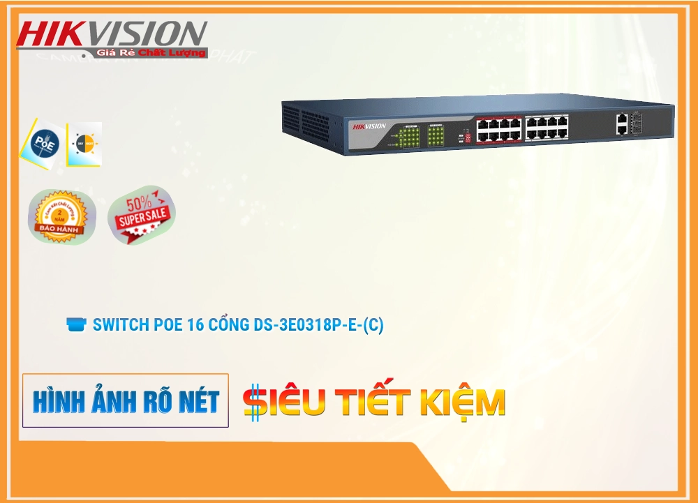 Hikvision DS-3E0318P-E(C)