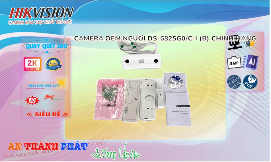 Camera DS-6825G0/C-I(B) Đang giảm giá ✅