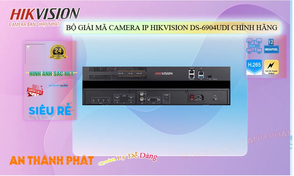 DS-6904UDI sắc nét Hikvision