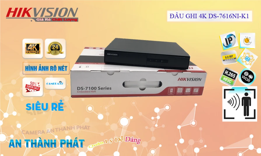 ❂  Đầu Ghi DS-7616NI-K1 Giá rẻ