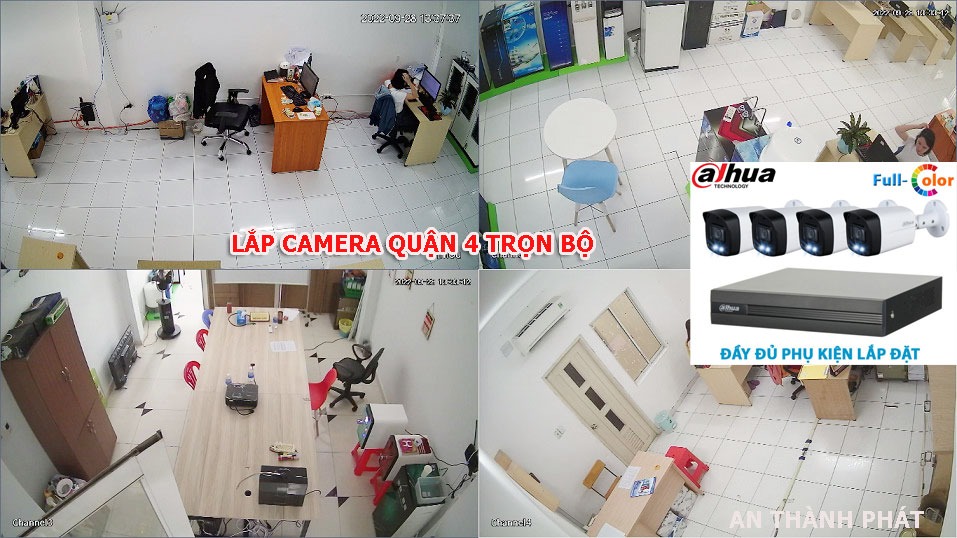 lắp camera trọn gói tại quận 4