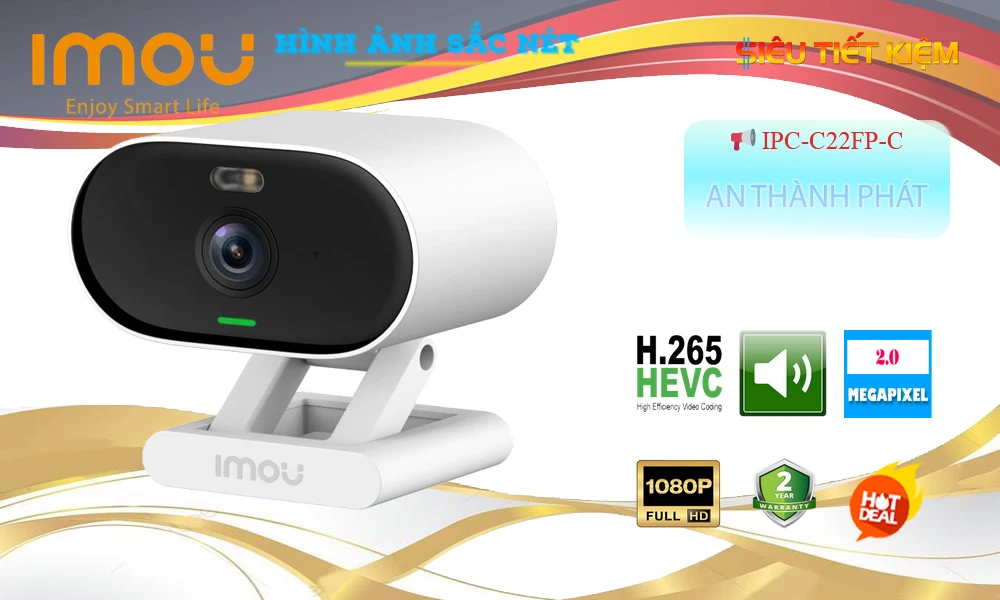 Camera An Ninh Wifi Imou IPC-C22FP-C Giá rẻ