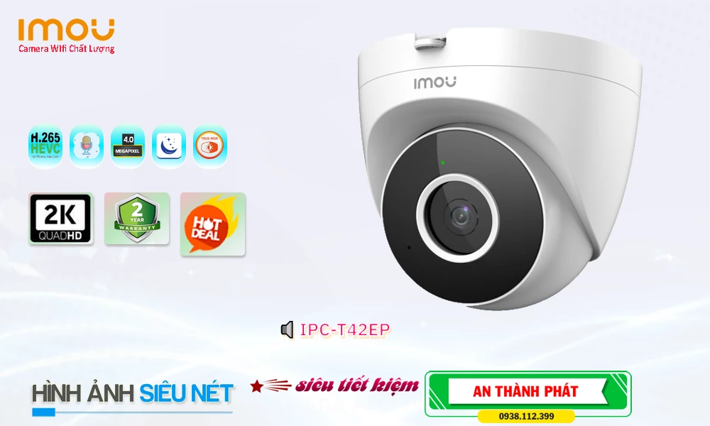 🌟👌 Camera IPC-T42EP Wifi Imou Với giá cạnh tranh