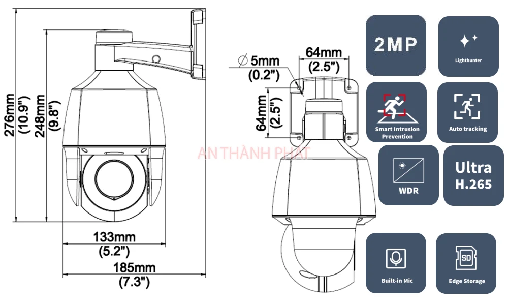 Camera Uniview IPC6312LR-AX4-VG Camera Uniview IPC6312LR-AX4-VG