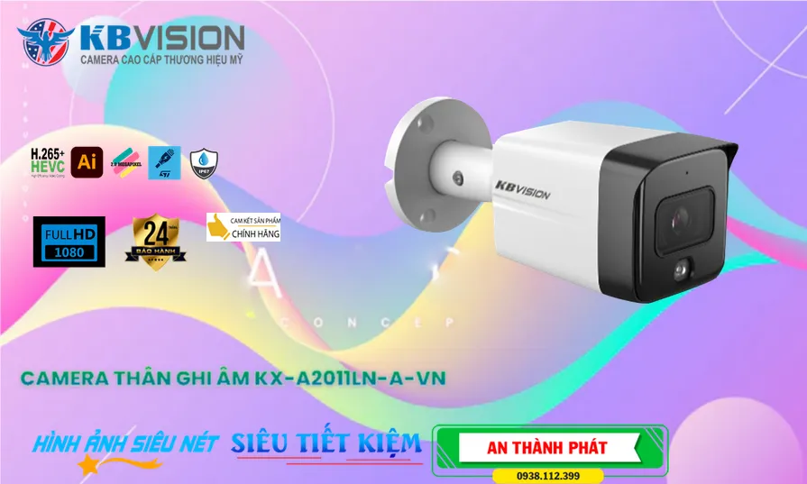 Camera Kbvision KX-A2011LN-A-VN Camera Kbvision KX-A2011LN-A-VN