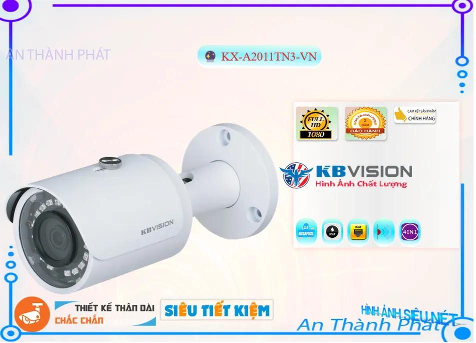 KX-A2011TN3-VN Camera KBvision