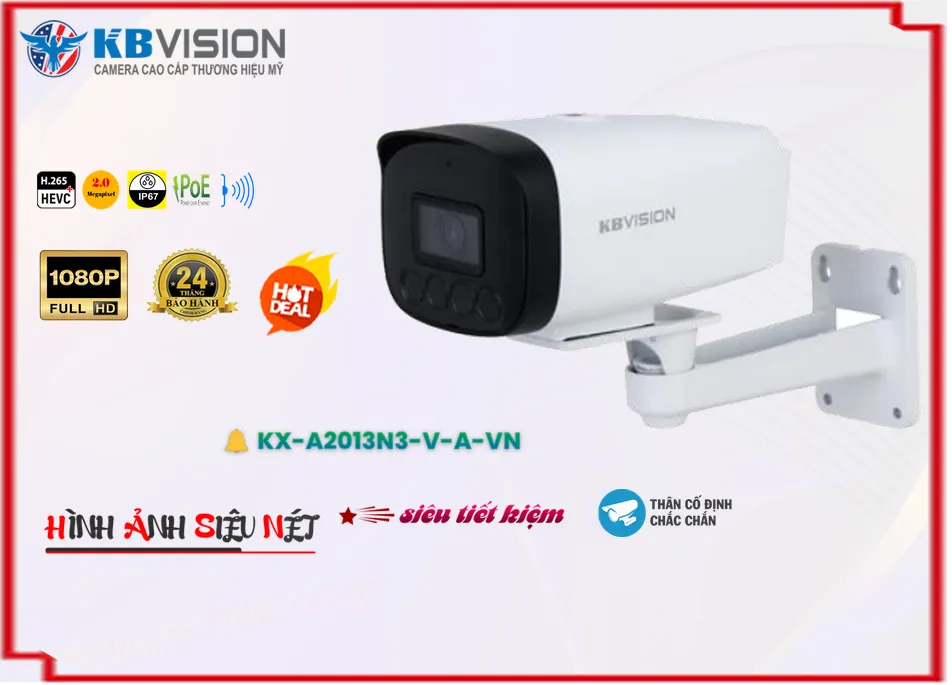 KX-A2013N3-V-A-VN sắc nét KBvision