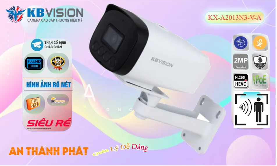 KX-A2013N3-V-A sắc nét KBvision