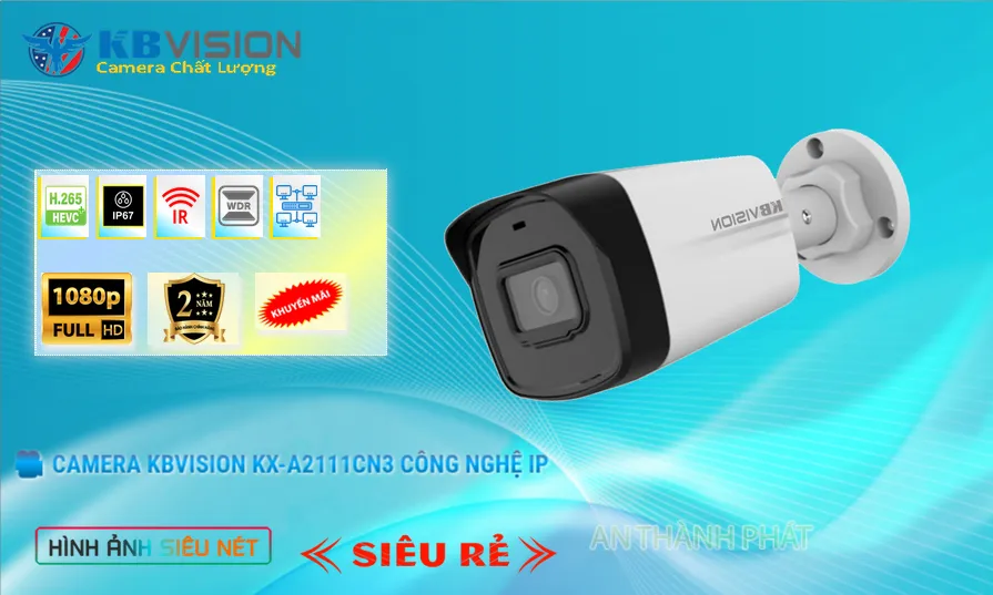 Camera KBvision Giá rẻ KX-A2111CN3