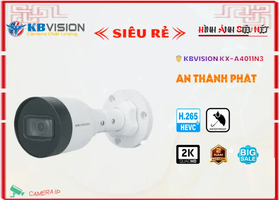 Camera KX-A4011N3 KBvision Chất Lượng
