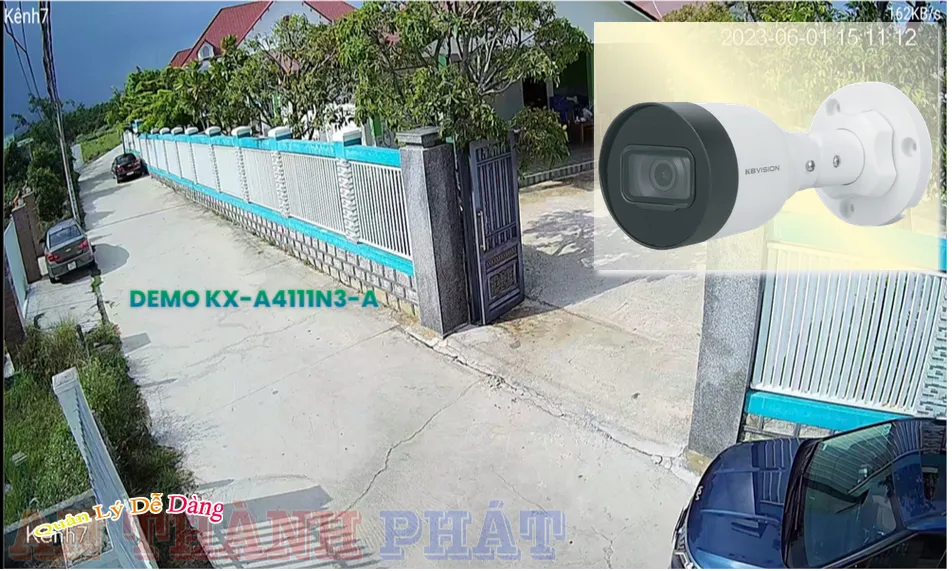 KX-A4111N3-A Camera Ip sắc nét KBvision Công Nghệ Mới