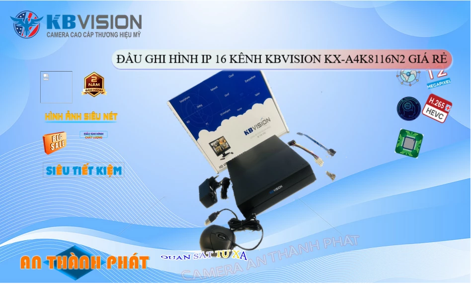 KX-A4K8116N2 Đầu Thu KBvision