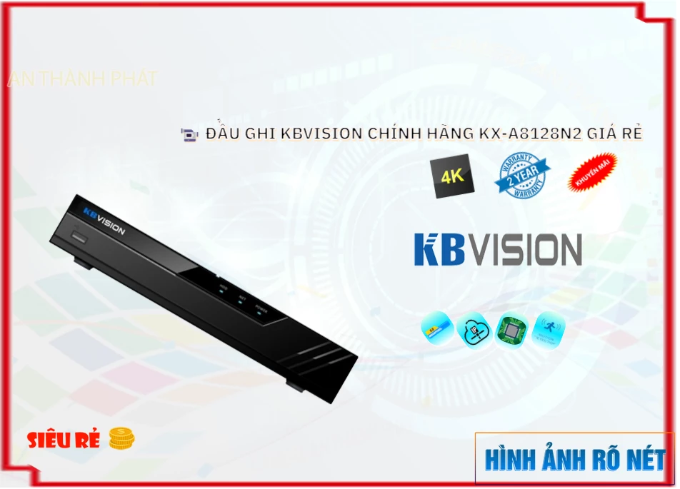 Đầu Ghi Kbvision KX-A8128N2,thông số KX-A8128N2,KX A8128N2,Chất Lượng KX-A8128N2,KX-A8128N2 Công Nghệ Mới,KX-A8128N2