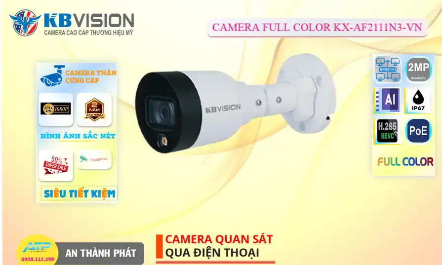 KX-AF2111N3-VN Camera KBvision