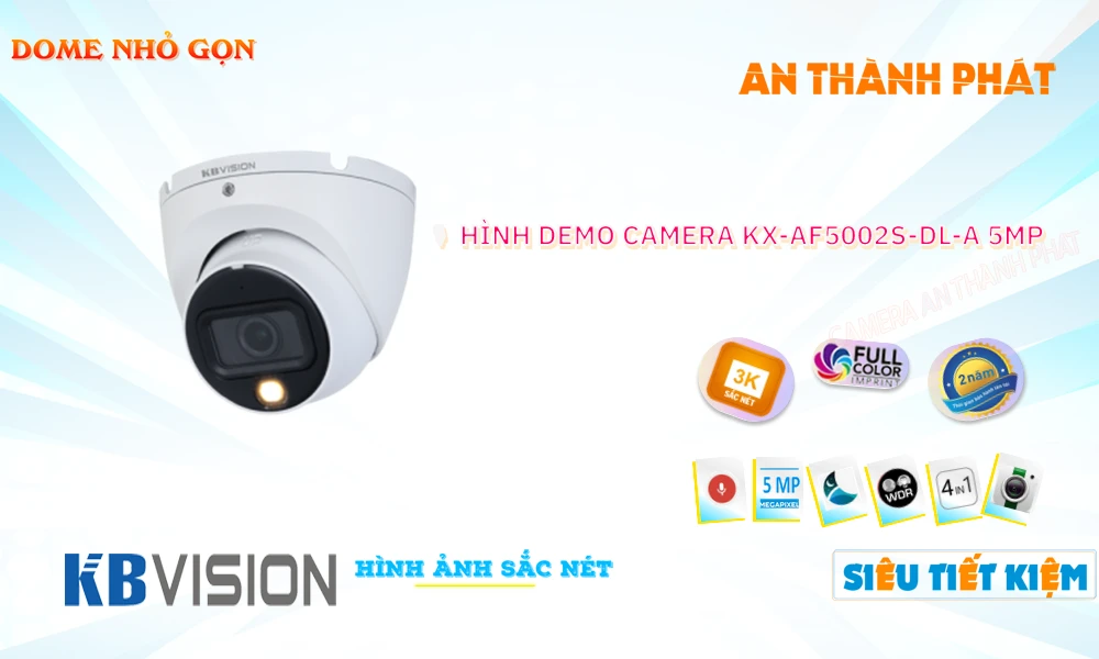❂  Camera An Ninh KBvision KX-AF5002S-DL-A Giá rẻ