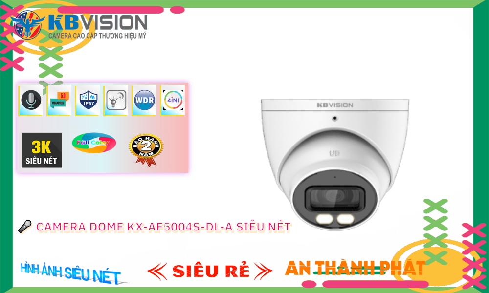 🌟👌 KX-AF5004S-DL-A Camera KBvision