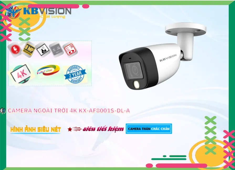 Camera KBvision KX-AF8001S-DL-A ✅